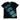 ICON t-shirt nera logo doppiato 545