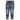 Icon uomo jeans strappi slim fit scuro 018