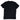 Icon uomo t-shirt nera logo nero 008