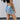 Icon kids short denim chiaro ragazza 1066