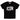 Icon kids t-shirt nera logo frammentato 1195
