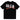 Icon kids t-shirt nera logo spray 1074