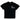 Icon kids t-shirt nera personaggio retro 1156