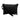Icon pochette nera opaca logo metal Z012