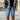 Icon uomo bermuda jeans chiaro D007