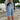 Icon uomo bermuda jeans chiaro D007
