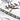 Icon uomo felpa bianca logo spray F022