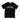 Lacoste t-shirt nera logo multicolor ricamato 947585