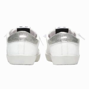 2Star sneaker bassa bianca dettagli laminati argento 2SB3030