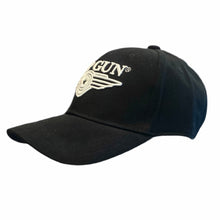 Carica l&#39;immagine nel visualizzatore di Gallery, Top Gun cappello nero logo bianco 01G0143
