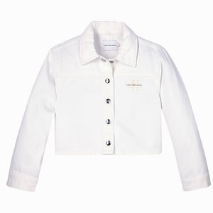 Calvin Klein giubbino jeans bianco G02390