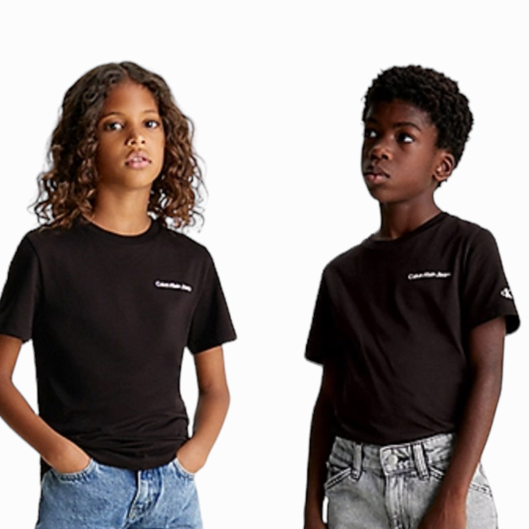 Calvin Klein t-shirt nera unisex U00544