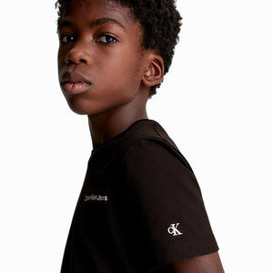Calvin Klein t-shirt nera unisex U00544