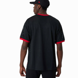 New Era t-shirt traforata Chicago Bulls oversize 60357112