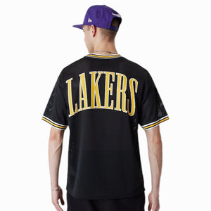 New Era t-shirt traforata Lakers oversize 60416370