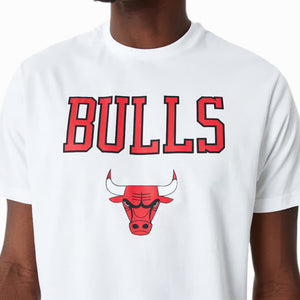 New Era t-shirt bianca Chicago Bulls basic logo 60357046