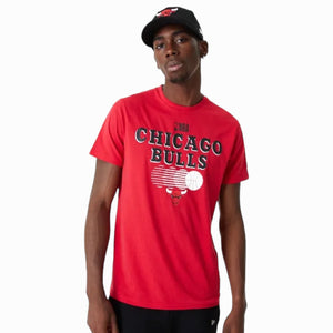 New Era t-shirt rossa Chicago Bulls 60357121