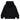 Diesel felpa cappuccio nera logo degradè J02042