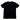 ICON t-shirt nera maxilogo spruzzato 519