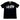 ICON t-shirt nera logo spruzzato 520