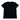ICON t-shirt nera logo doppiato 545