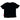 ICON t-shirt nera costina ragazza 581