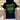 Mushroom adult t-shirt nera multicolor liquid 16023