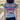 Mushroom adult t-shirt azzurra neon circle 16022