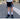 Phobia adult bermuda nero fulmini bicolor PH00552