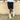 Blueskin bermuda nero baggy 2BLK