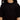 Calvin Klein t-shirt nera logo velluto ragazza IG0IG03062