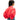 Tommy Hilfiger felpa rossa wave flag ragazza KG0KG09236