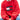 Tommy Hilfiger felpa rossa wave flag ragazza KG0KG09236