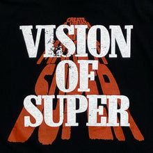 Carica l&#39;immagine nel visualizzatore di Gallery, VISION OF SUPER kids t-shirt nera doppio logo TSV4106
