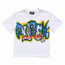 Carica l&#39;immagine nel visualizzatore di Gallery, Pyrex t-shirt bianca logo graffito S4PYJBTH002
