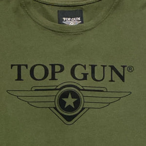 TOP GUN t-shirt verde