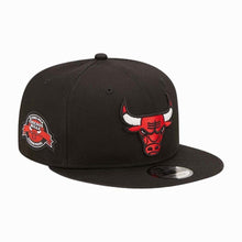 Carica l&#39;immagine nel visualizzatore di Gallery, New Era cappellino 9FIFTY Chicago Bulls nero
