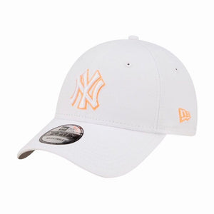 New Era cappellino 9FORTY NY Yankees bianco/arancio