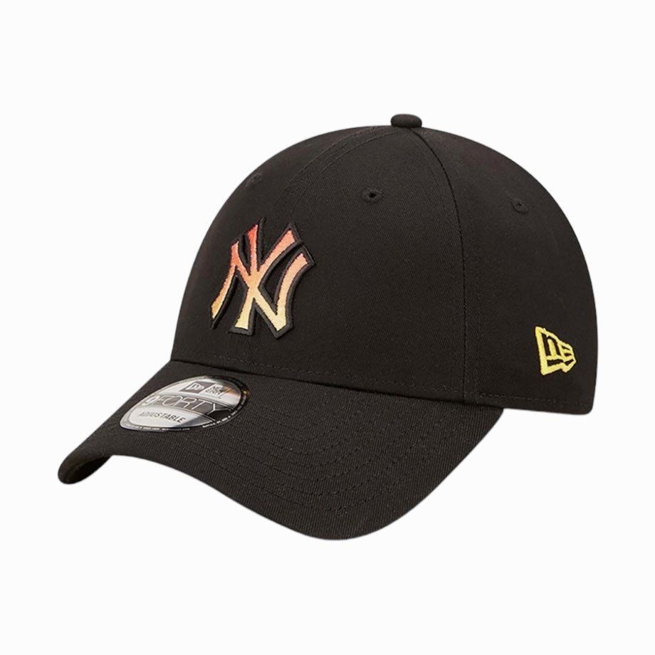 New Era cappellino 9FORTY NY Yankees nero/arancio