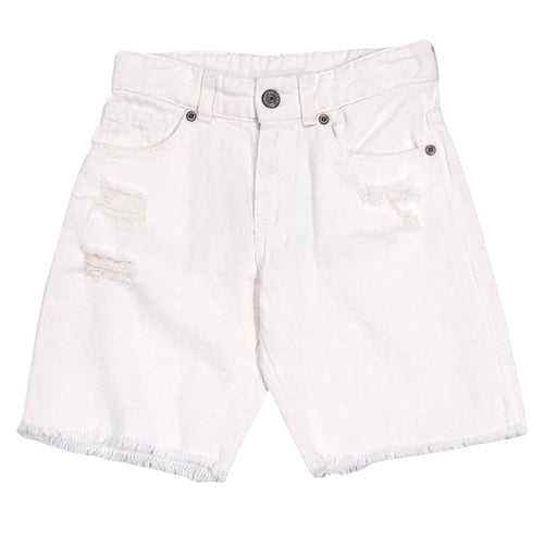 please bermuda jeans bianco bambino rb56f21b21